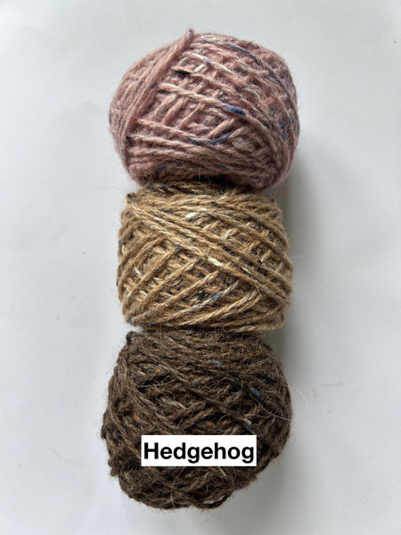 Hedgehog knitting kit