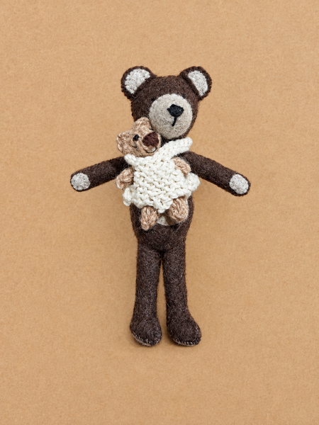 Knitted Wardrobe for your felt animal