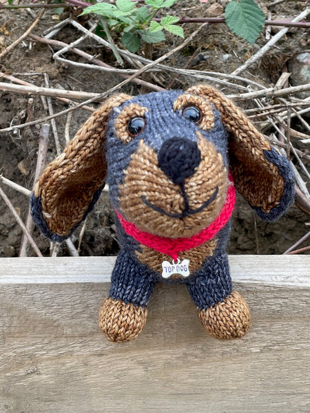 Tilly Sausage Dog Knitting Kit