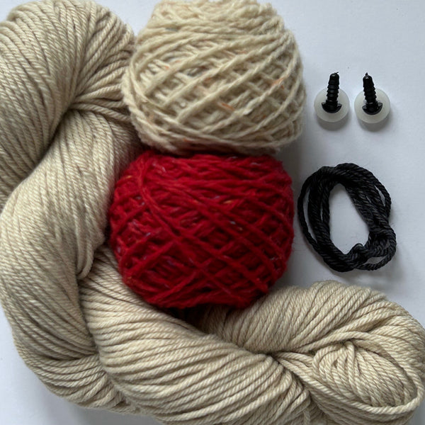 Christmas Sheep Knitting Kit