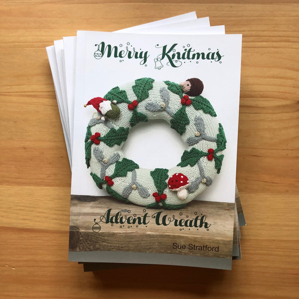 Merry Knitmas Advent Pattern Booklet and Yarn Kit Bundle