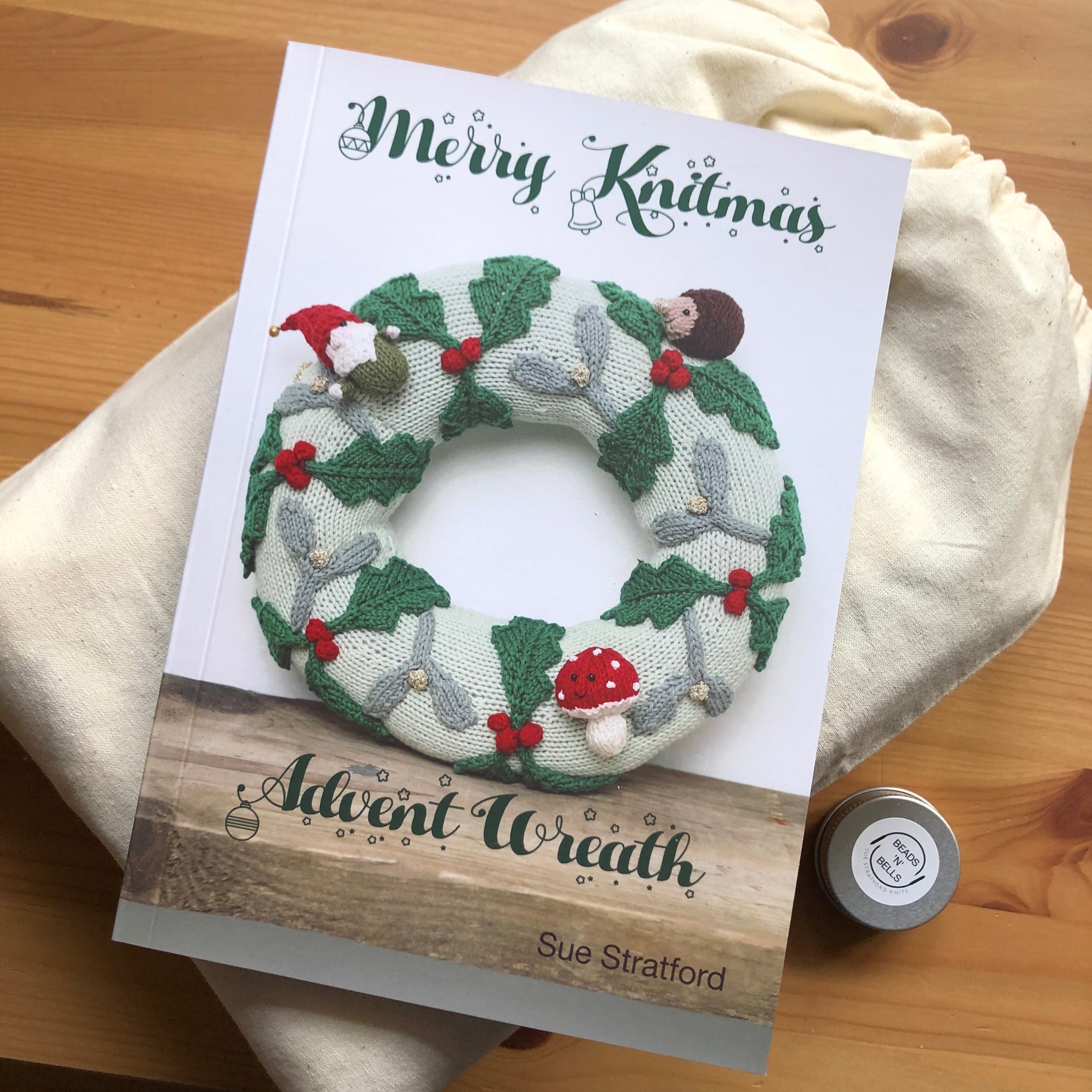 Merry Knitmas Advent Pattern Booklet and Yarn Kit Bundle